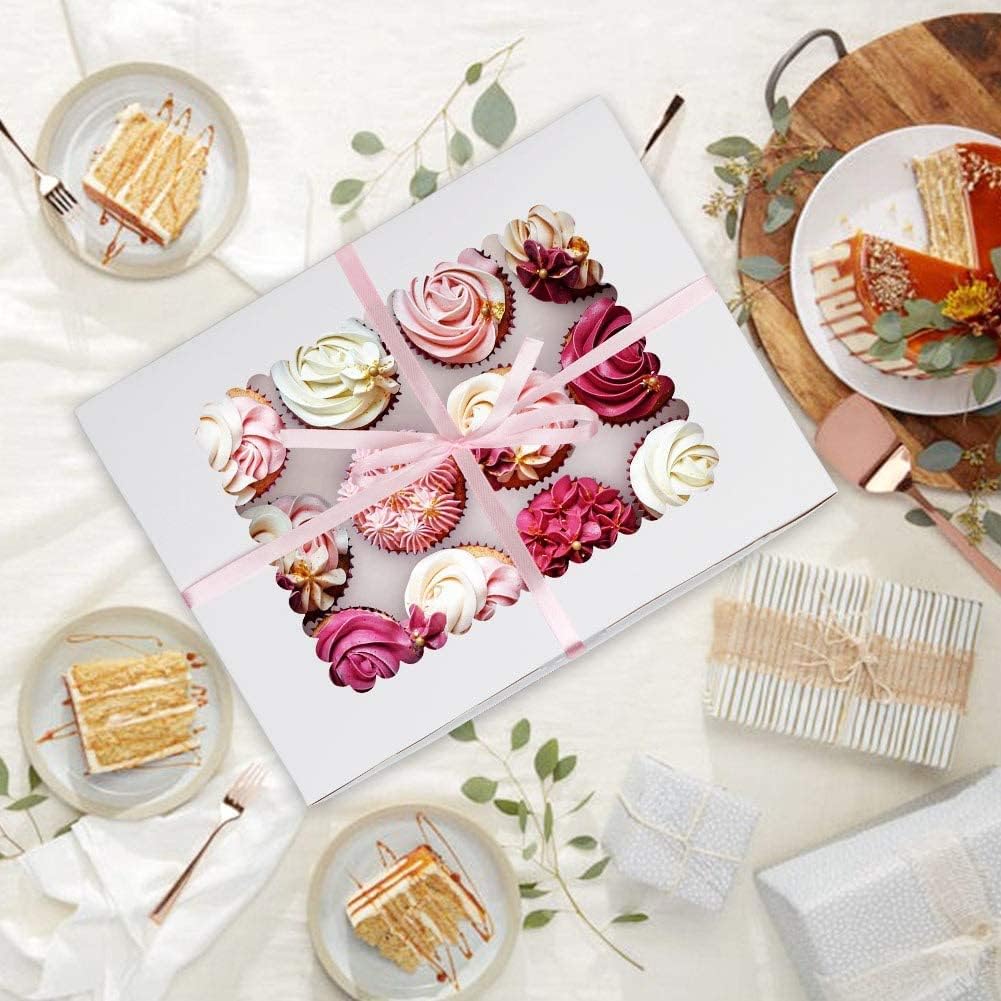 Rarapop removable insert cupcake holder prevents movement during transport