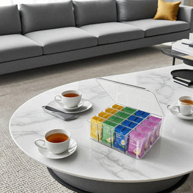 Rasydyn transparent organizer ideal for office or vanity storage.
