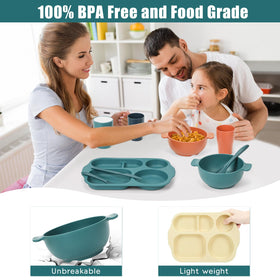 Ratulie lightweight unbreakable bowls featured for active little eaters.