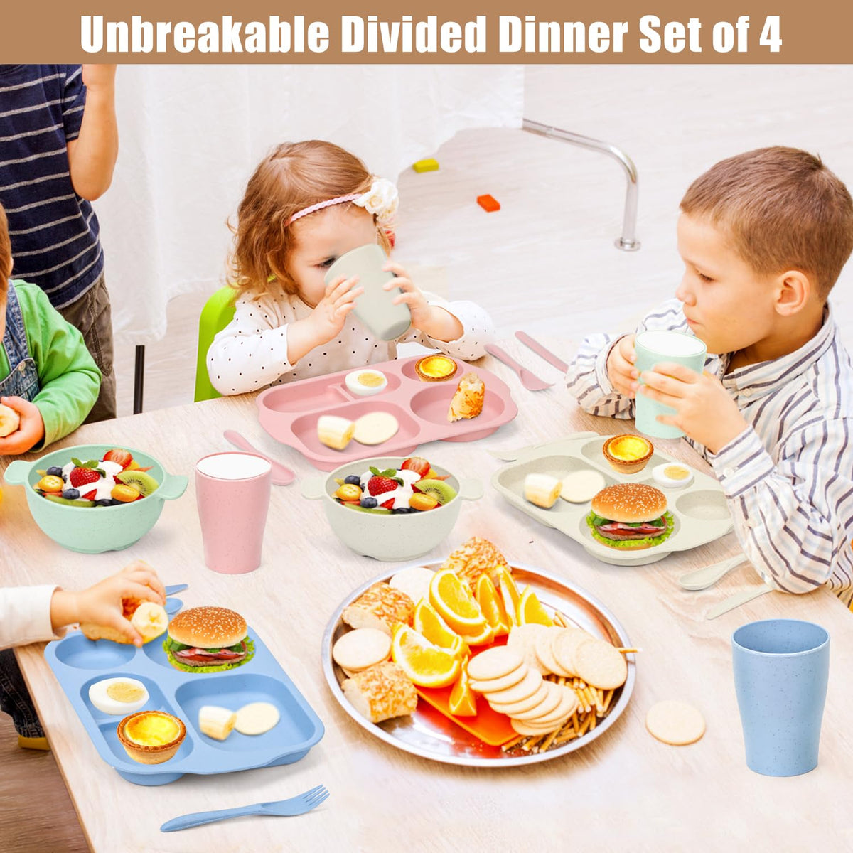 Ratulie microwave-safe dinnerware enables quick reheating for family meals.