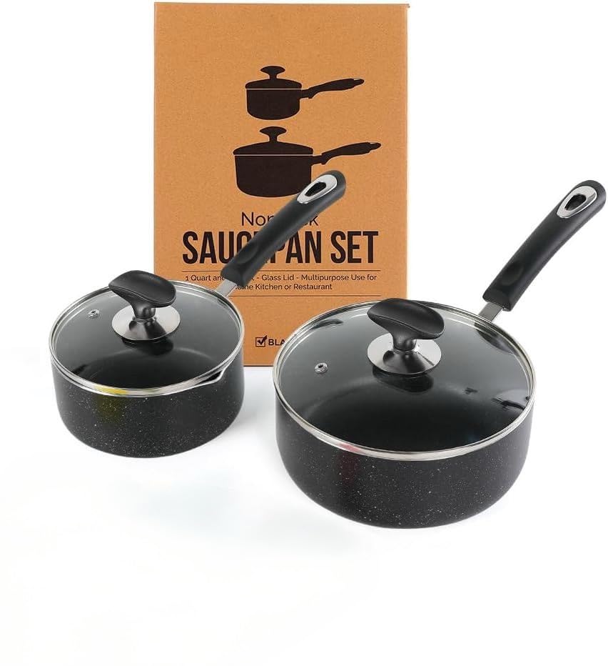 RATWIA 1-quart saucepan front view, ideal for sauces and reheating.