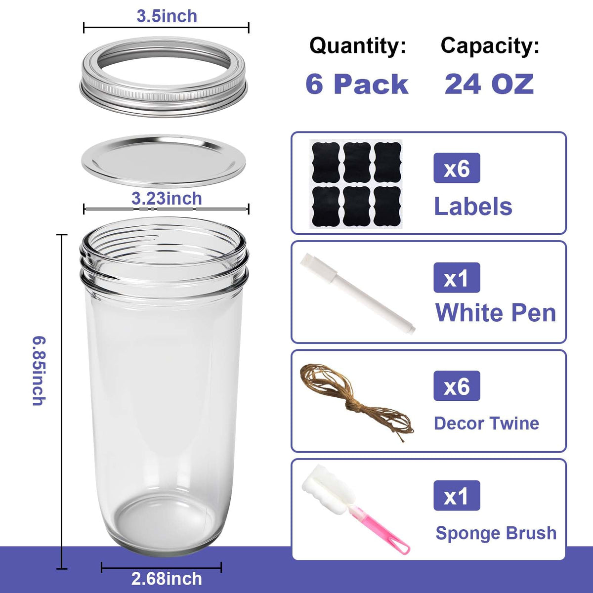 Ravflaw airtight seal demonstrated on glass jar for secure pantry storage