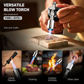 RAVS high-heat flame reaches 1300 °C for caramelization.