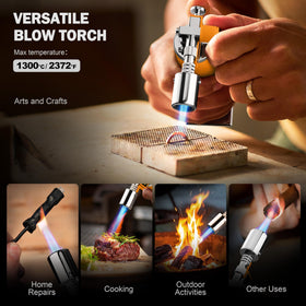 RAVS Torch reaches 1300 C for versatile finishing.