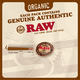 RAW cones stacked two per pack for easy handling.