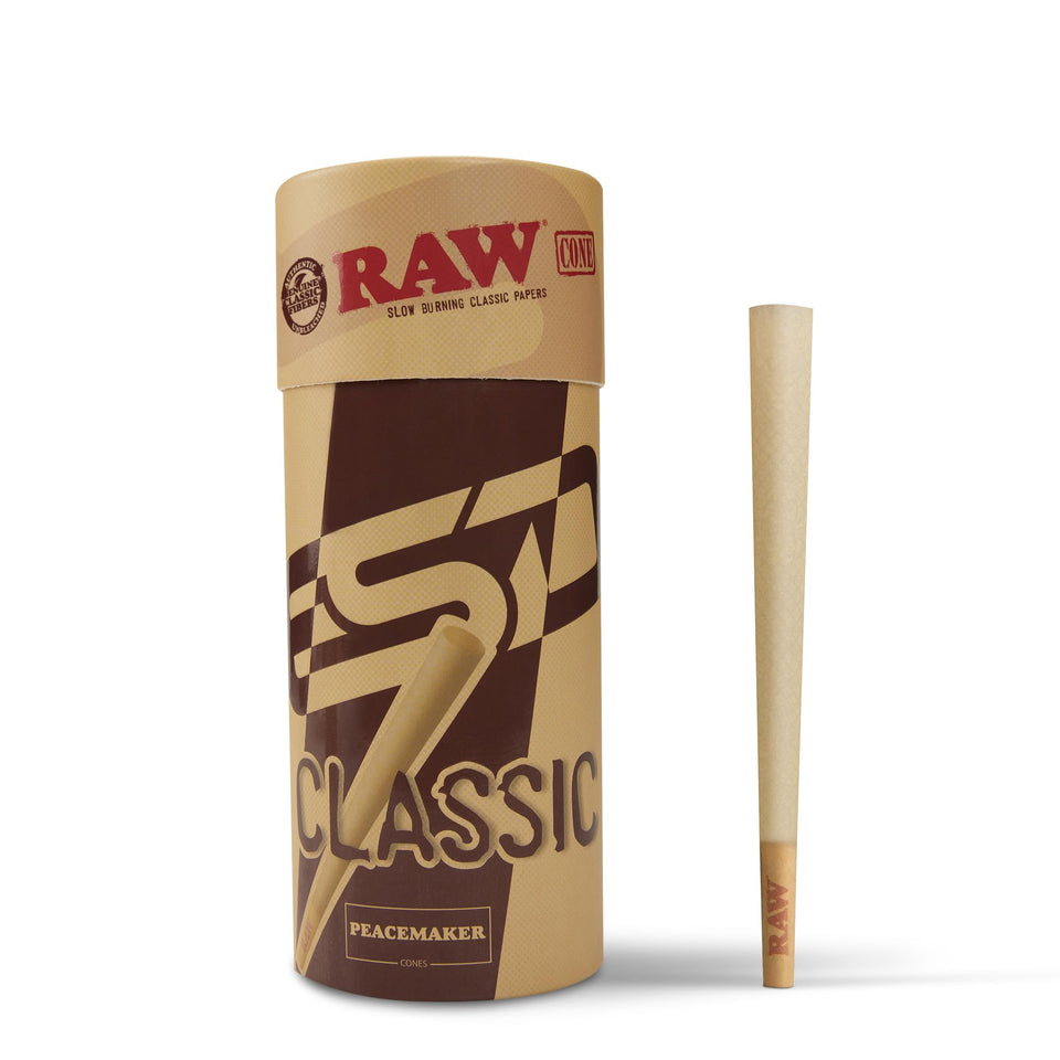 RAW Peacemaker Cones Classic 27-pack, ready to roll for quick sessions