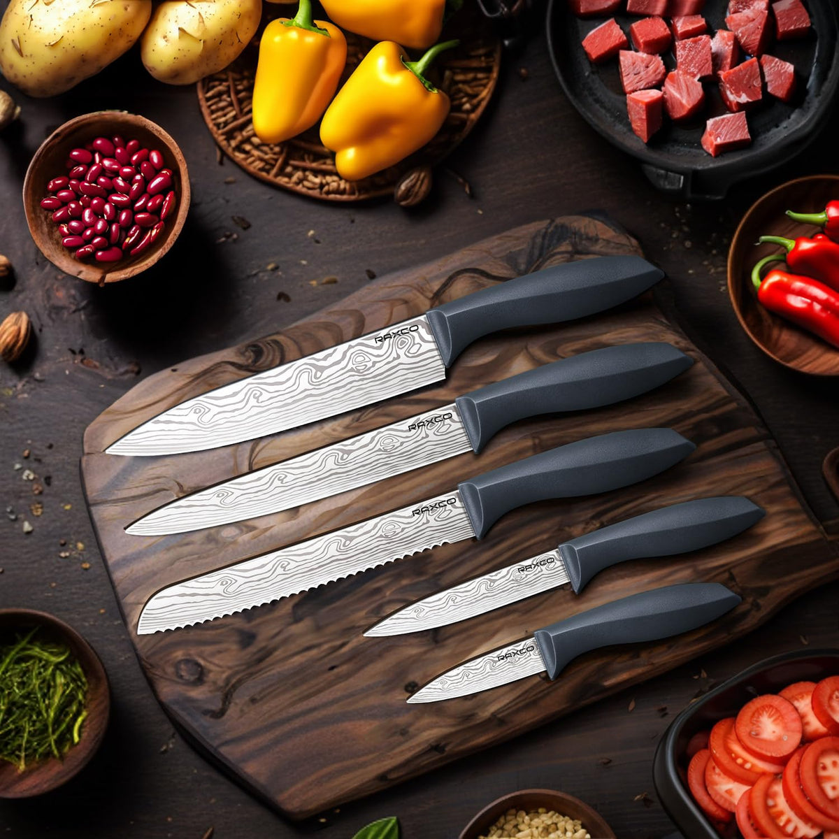 RAXCO 3-inch paring knife for detailed prep tasks