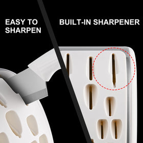 RAXCO kitchen-set-detailed-blade: razor-like edges ideal for precise slicing.