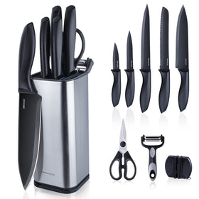 RAXCO knife set block showing organized storage for a clean kitchen