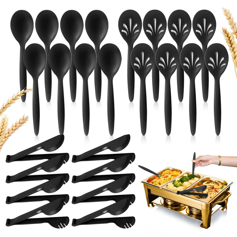 RayPard 10-inch serving spoon for buffet service and portion control
