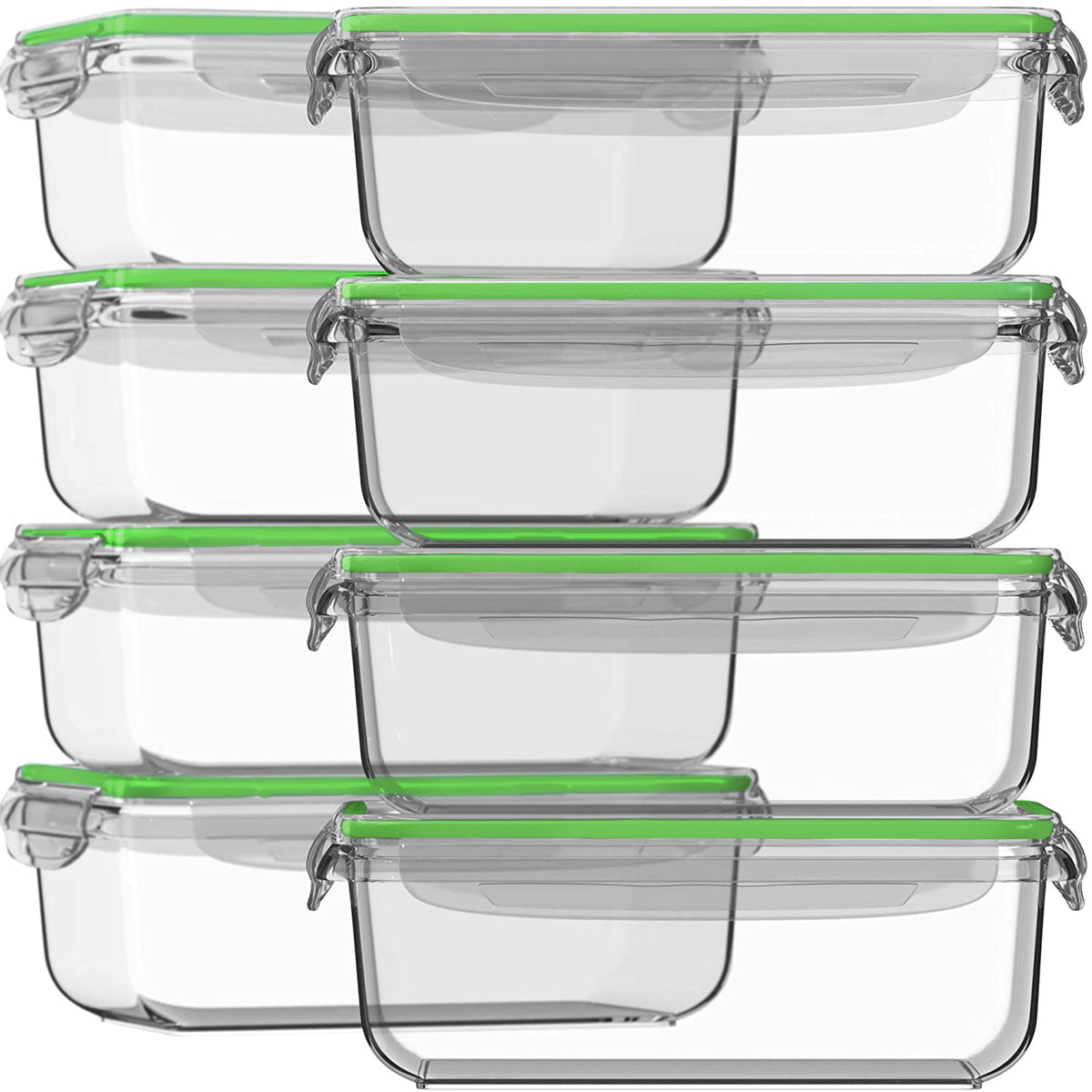 Razab 30 oz glass container with lid for fresh meal prep and simple storage.