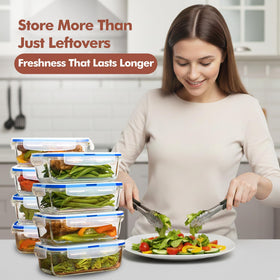 Razab containers with lids closed show airtight seal for freshness