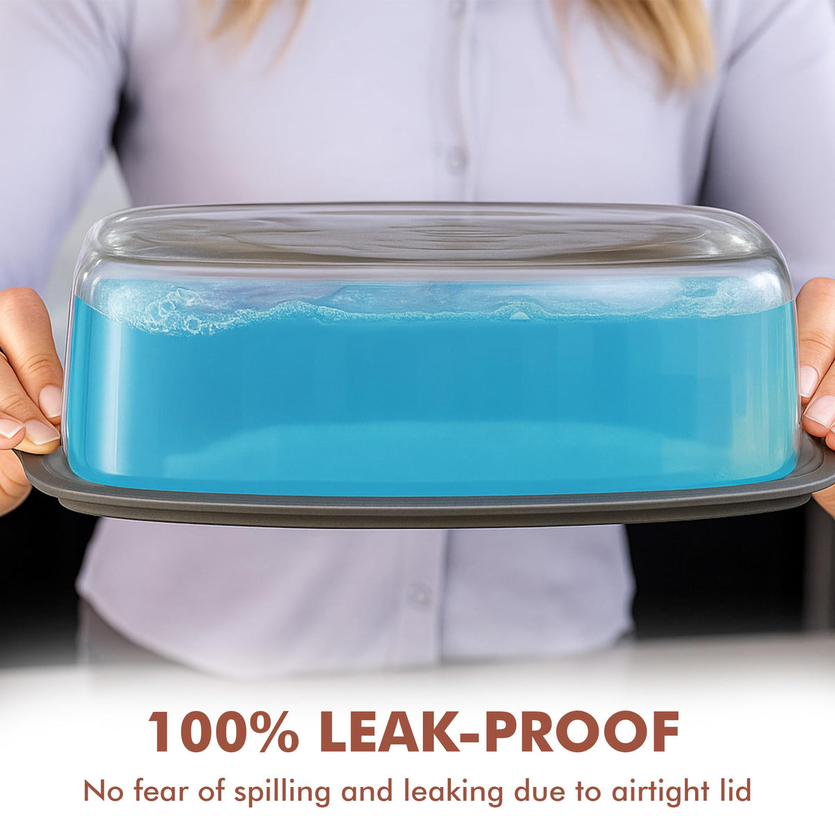 Razab borosilicate glass is heat resistant for reliable baking and cooling.