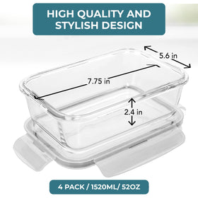Razab borosilicate glass shows clear, sturdy construction for versatile kitchen use