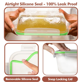 Razab dishwasher-safe top shelf friendly for easy cleanup and reuse.