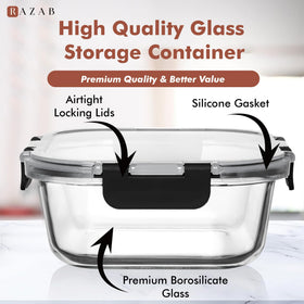 Razab container suitable for fridge to microwave reheating