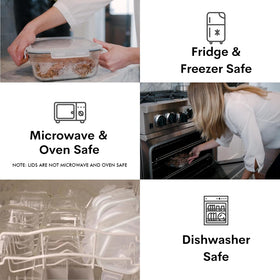 Razab lid seal demonstrates secure airtight storage when properly closed.