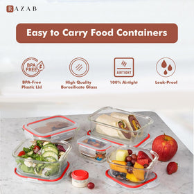 Razab plastic condiment containers for sauces and dips on the go.