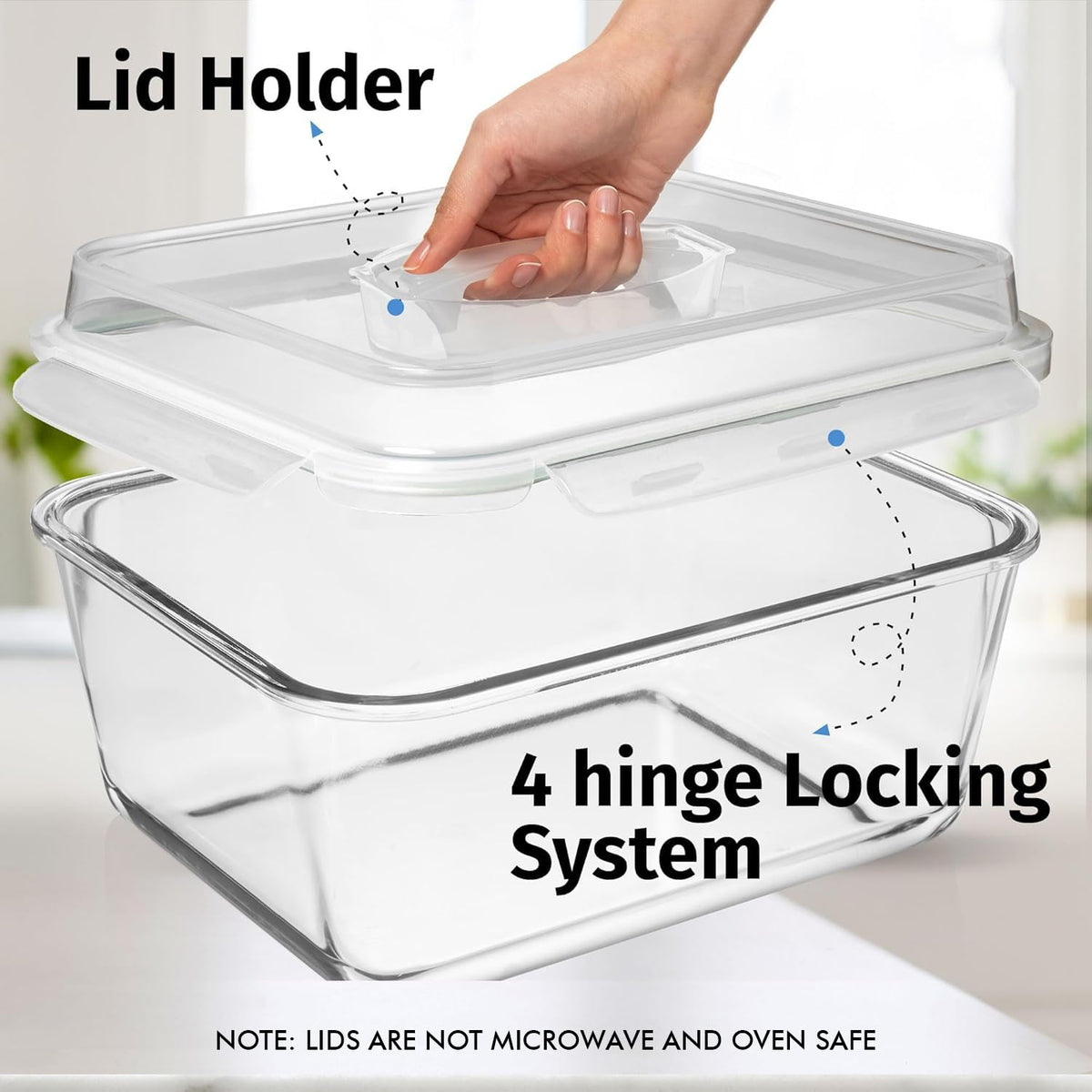 Razab refrigerator and freezer safe storage helps preserve produce and meals