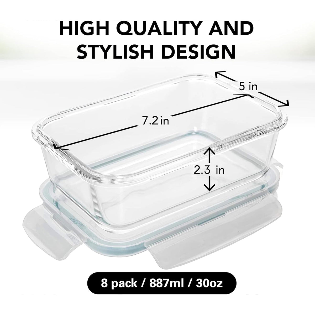 Razab silicone-sealed lid with four-tab locking system on a container.