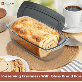 Razab transparent glass lets you monitor browning and progress without opening.