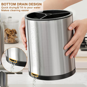 Rcemlip compact small holder keeps daily tools within easy reach on the counter.