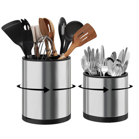Rcemlip 360° rotation utensil holder for quick access during cooking.
