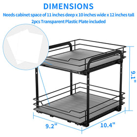 RCHYFEED spice rack slide mechanism enables smooth access to spices.