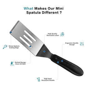 RCMo solid blade spatulas ideal for cutting brownies and lasagna