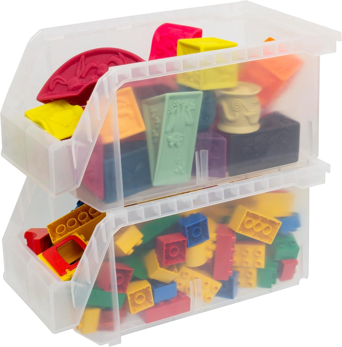 ReadySpace nesting storage bin saving space when not in use