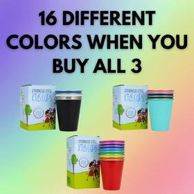 Real Deal Steel BPA-free cups ensure safe, clean sipping for kids.