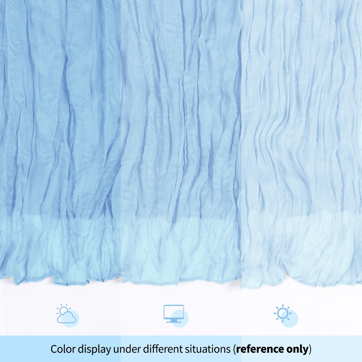 RealBox care tips for preserving the delicate texture of cheesecloth runners.
