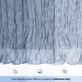 RealBox 12-pack dusty blue table runners ready for celebrations.
