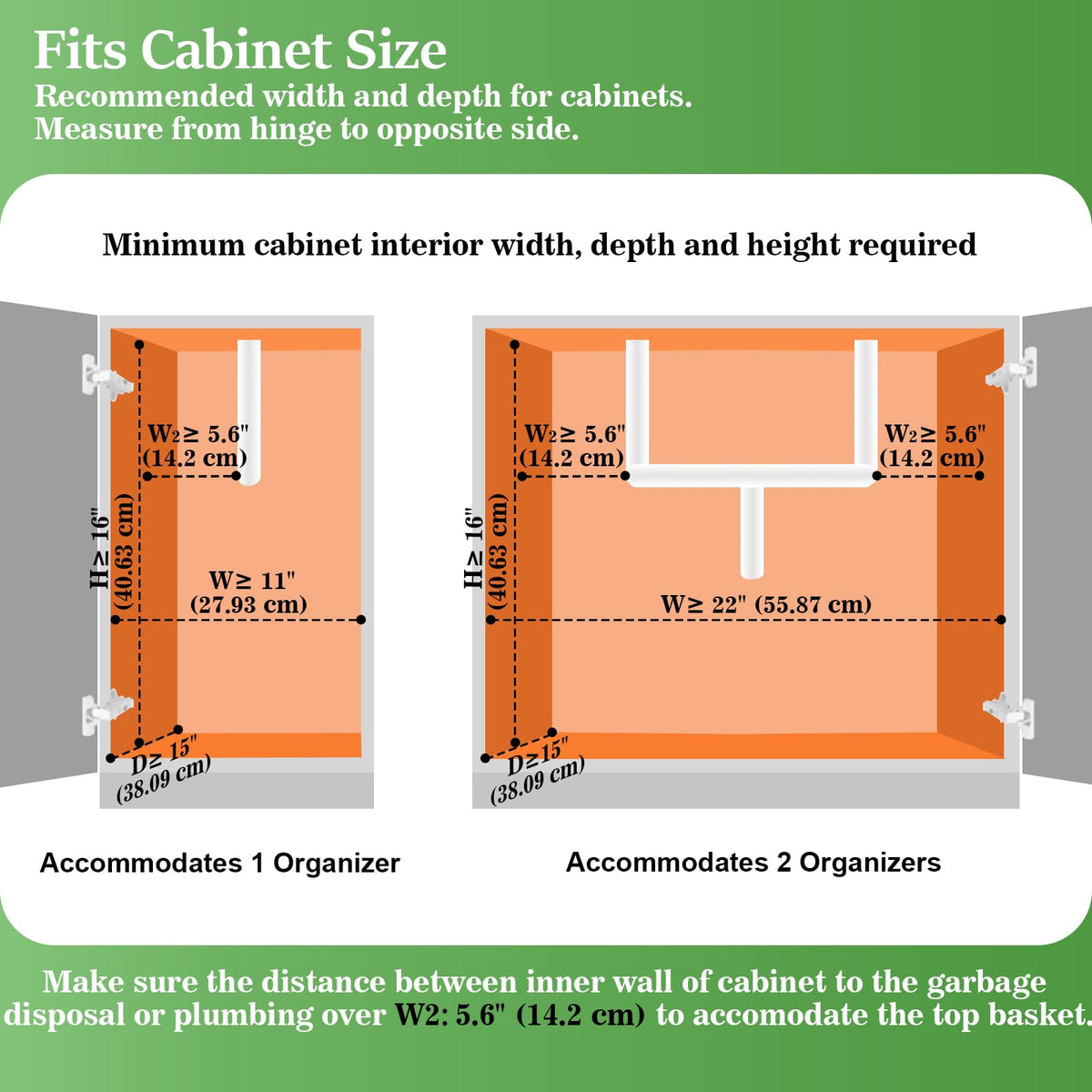 REALINN versatile organizer suits kitchen, bathroom, and laundry spaces