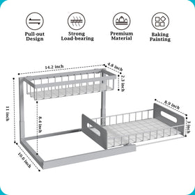 Sturdy REALINN steel construction supports up to 50 lbs