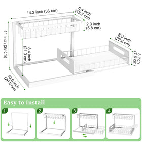 REALINN bottom tier fits bottles up to eight inches tall