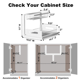 REALINN grid baskets promote quick drainage and easy cleaning.