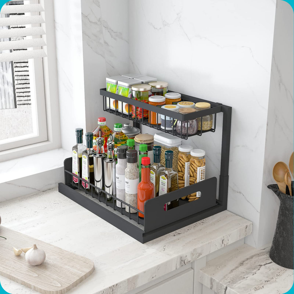 REALINN versatile storage for kitchen, bathroom, or laundry areas
