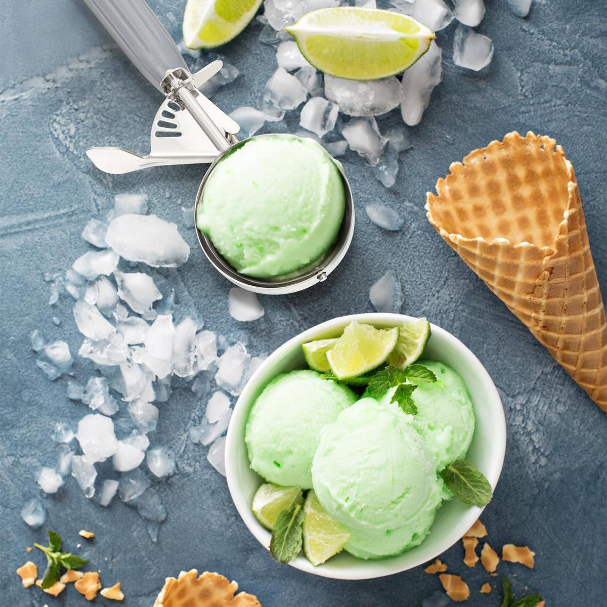Reallnaive 4-piece scoop set for versatile kitchen prep.