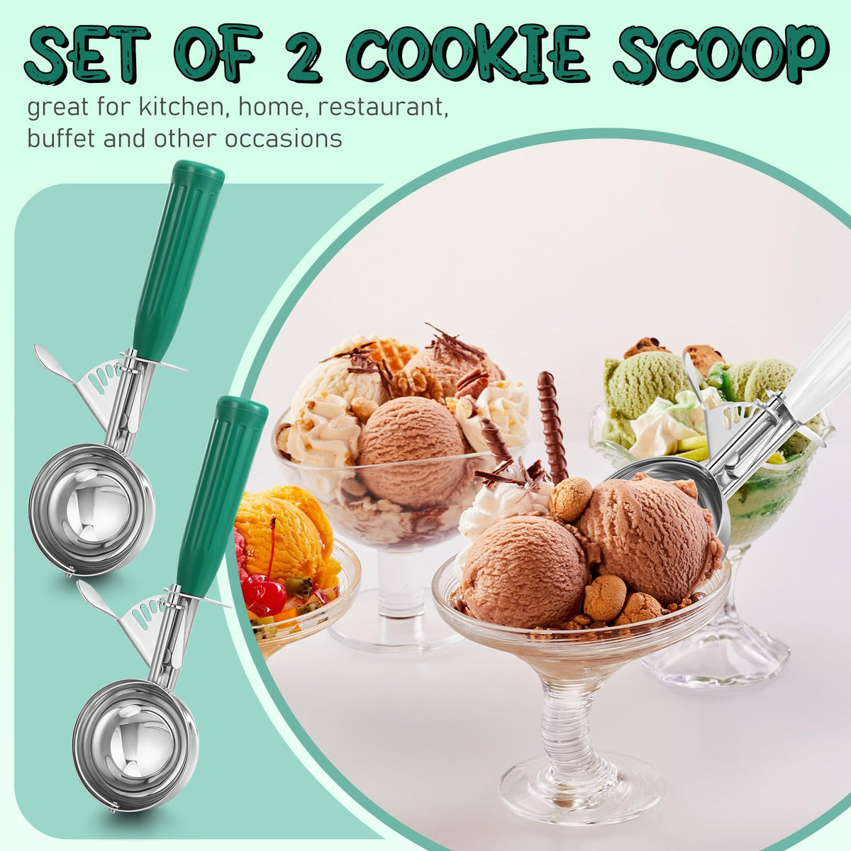 Reallnaive dishwasher-safe scoops simplify cleanup after baking