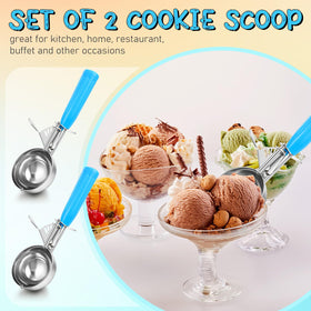 Reallnaive uniform cookie scoop for baking delivers consistent portions every time.
