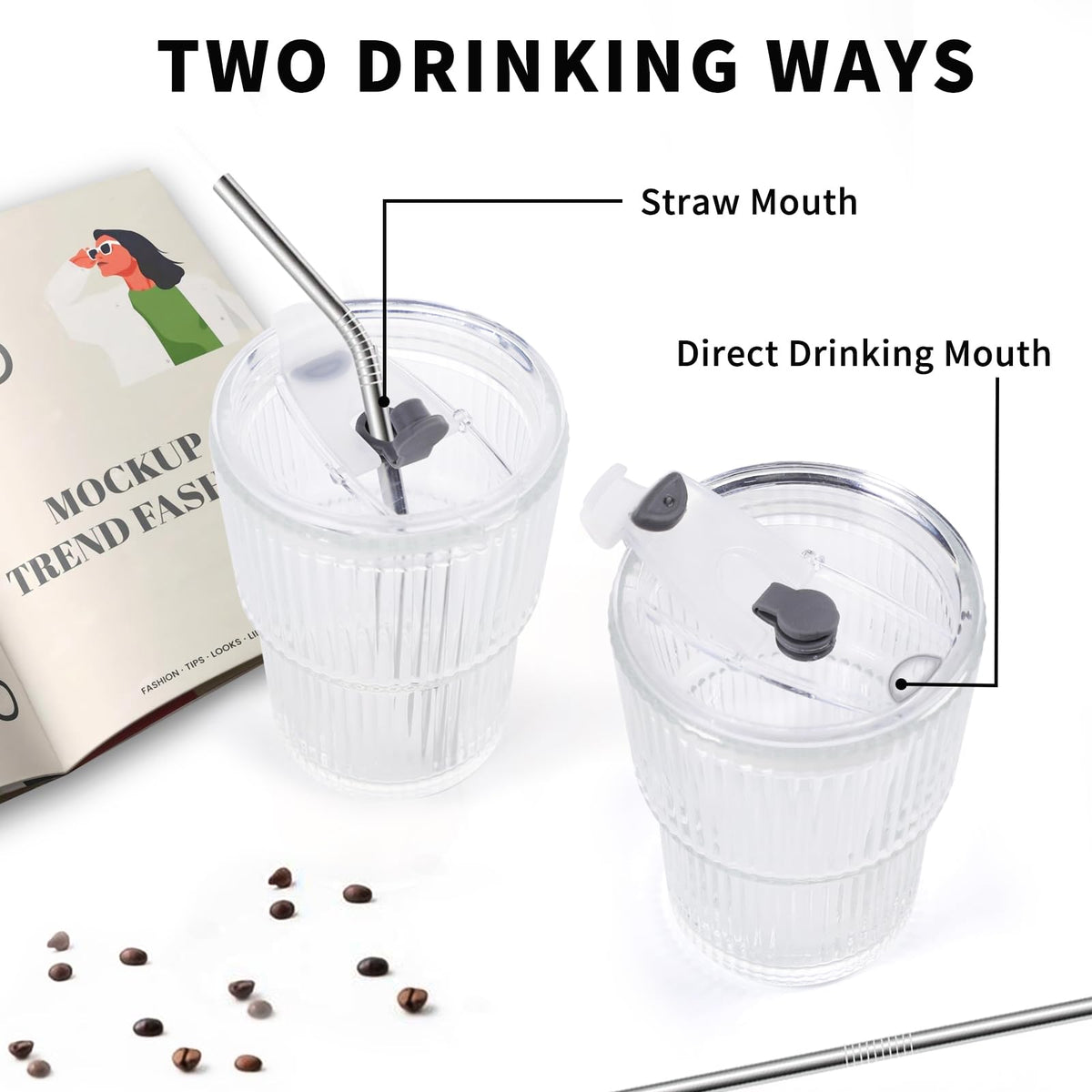 RÉΑLWÁY temperature-range cups handle hot and cold drinks from -40°F to 212°F.