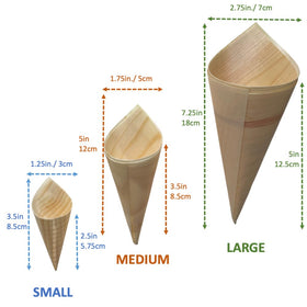rebEarth plastic-free party snack cones offer sustainable serving option for gatherings