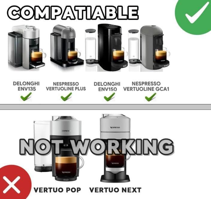 RECAFIMIL Vertuo-compatible capsule setup for easy machine use.