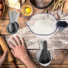 Recogwood measuring spoons showing common sizes for precision