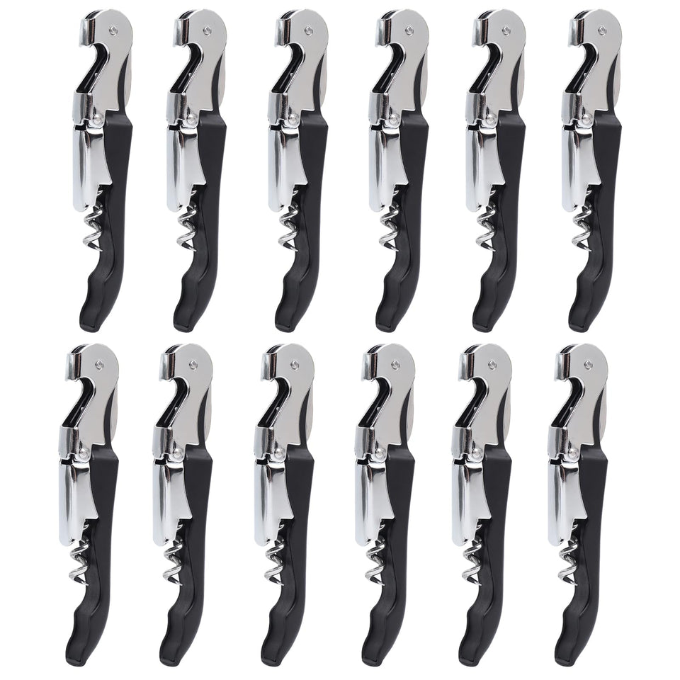 RECUTMS corkscrew 12-pack packaging shows sturdy three-in-one design ideal for bars.