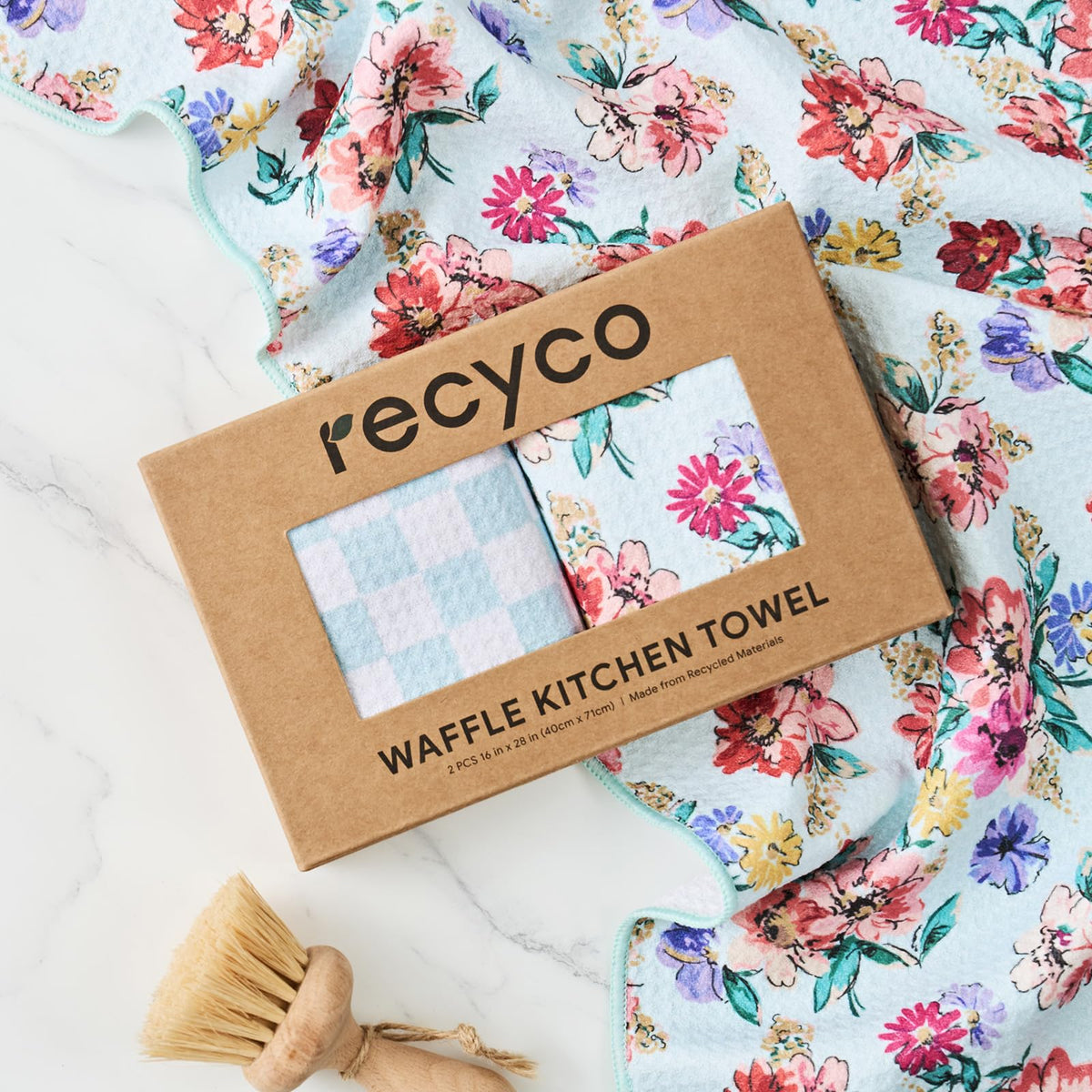 RECYCO set supports quick transition from prep to clean-up tasks.