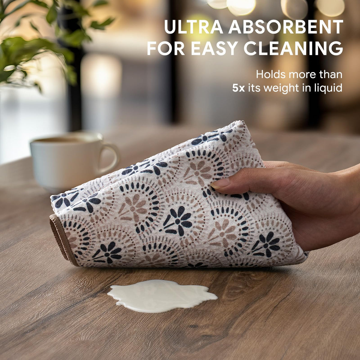 RECYCO recycled-plastic construction reduces waste while delivering durable towels.