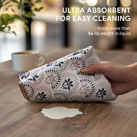 RECYCO recycled-plastic construction reduces waste while delivering durable towels.