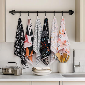 RECYCO waffle towel color stays vibrant after multiple washes.